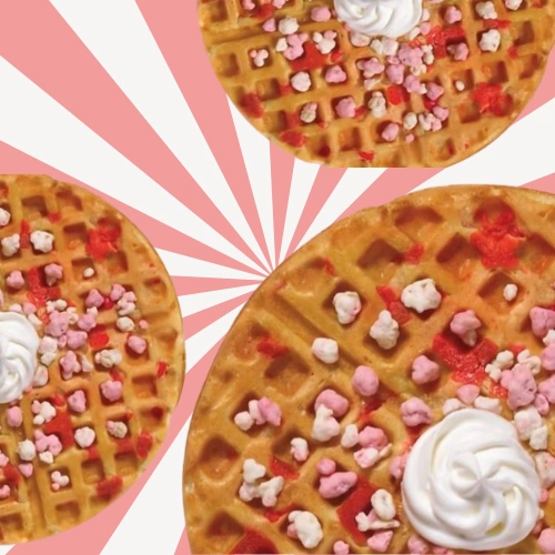 Waffle House Strawberry Shortcake Waffle