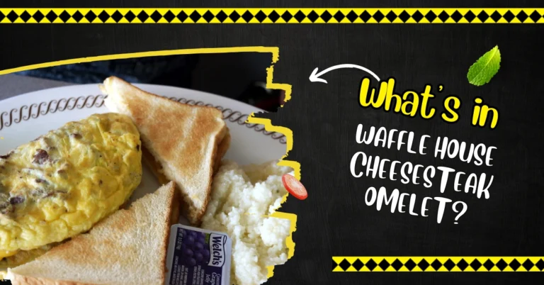 Waffle House Cheesesteak Omelet