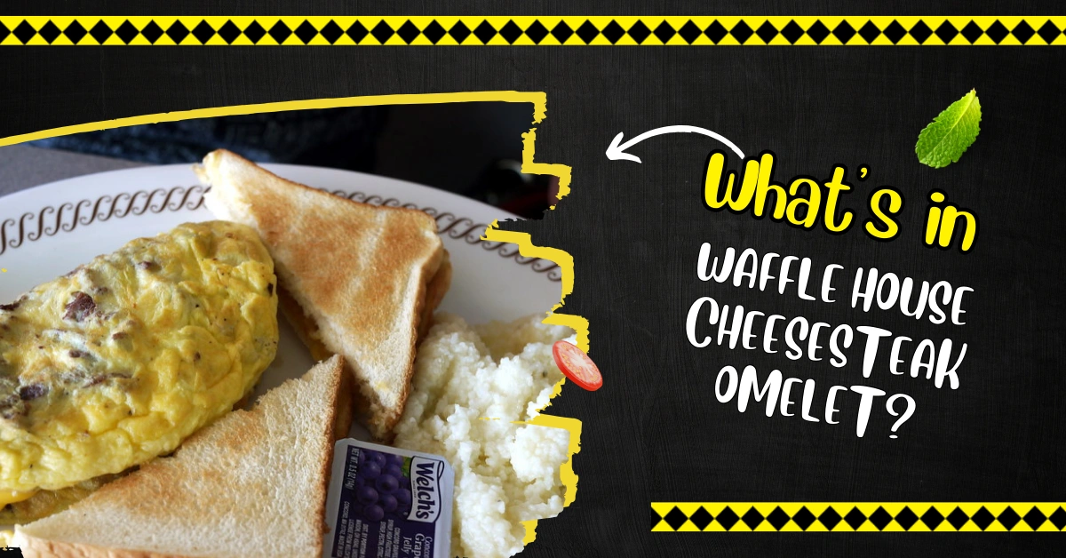 Waffle House Cheesesteak Omelet