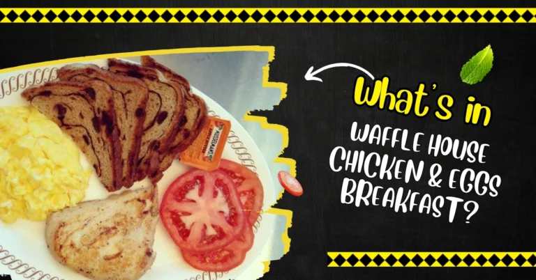 Waffle House Chicken & Eggs Breakfast