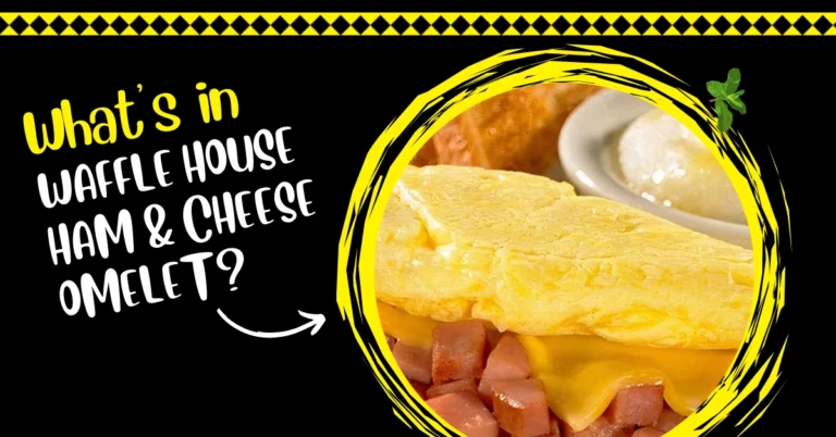 Waffle House Ham & Cheese Omelet