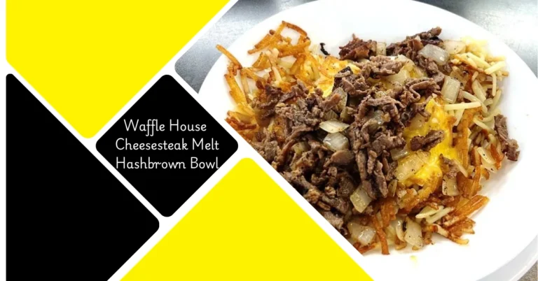 Waffle House Cheesesteak Melt Hashbrown Bowl